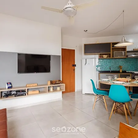 Apto Com Varanda Vista Mar Gvm133 Florianopolis Exterior photo