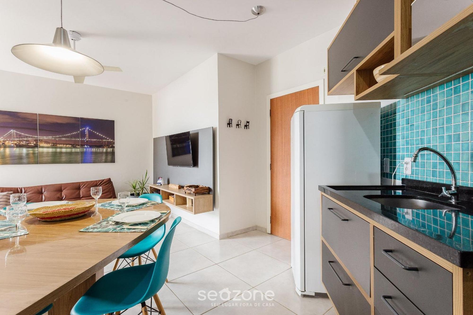 Apto Com Varanda Vista Mar Gvm133 Florianopolis